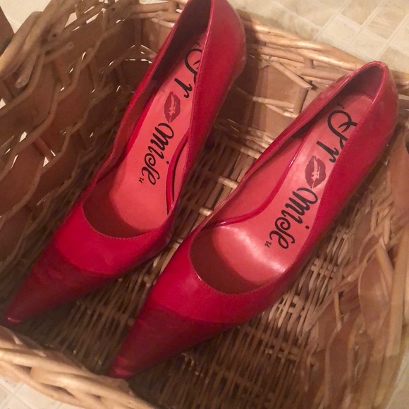 Red Patent Heels - Picture 3 of 4